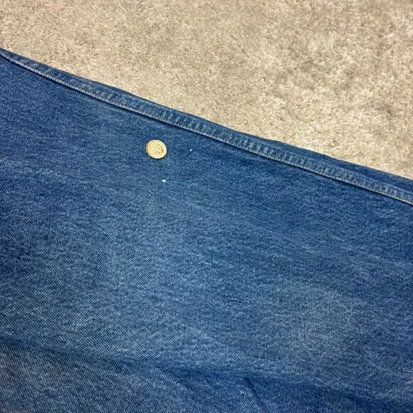 Vintage 90s Levi's 501xx Straight Leg Jeans 34x36 (32x33) Made in USA - Picture 13 of 14